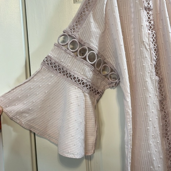 Victoria's Secret Tunic Night Shirt Blouse Cover Up - Size Small - Picture 2 of 5